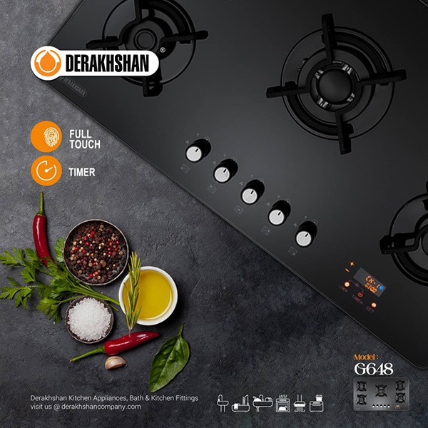 گاز شیشه ای مشکی حاشیه طلایی-پلوپزوسط G648 52*88 درخشان